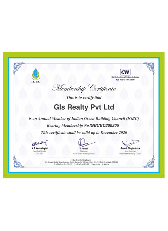 IGBC Membership Certificate